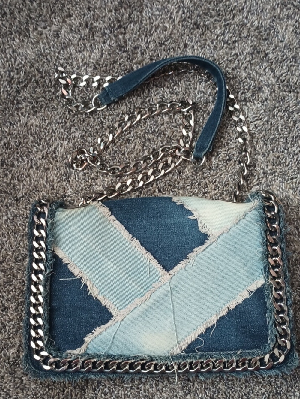 Aldo Denim Crossbody Bag